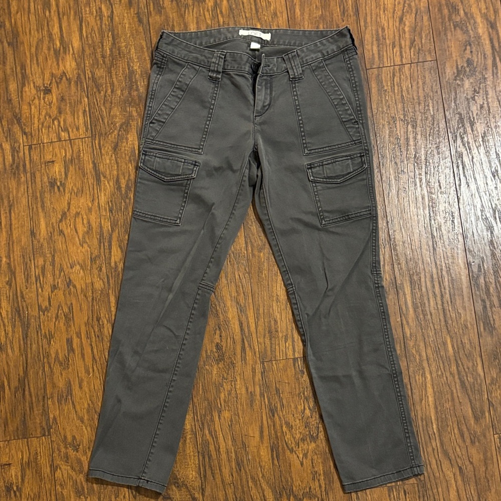 Ann Taylor Loft Straight Cargo Pants